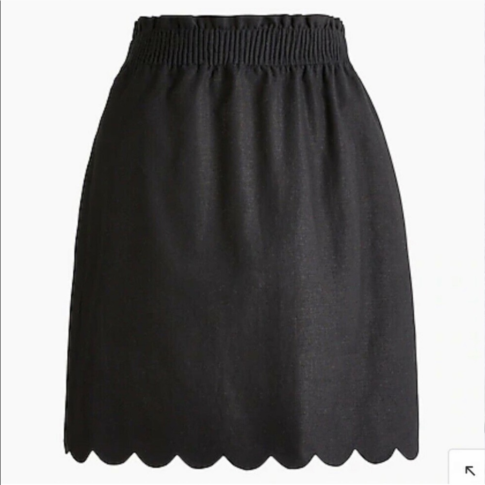 JCrew Factory Scallop Skirt, size 6